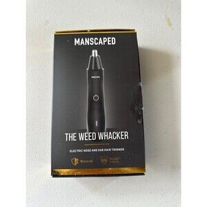 NIP New Manscaped The Weed Whacker Rechargeable Electric Nose Ear Hair Trimmer
